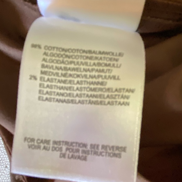 Mexx Womens Brown 30X32 Tall Cotton Blend Office Event Casual Trouser Pants - Picture 7 of 13